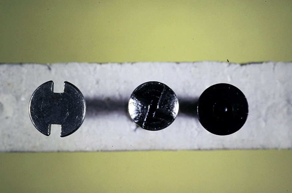 Tamperproof Drive Recess